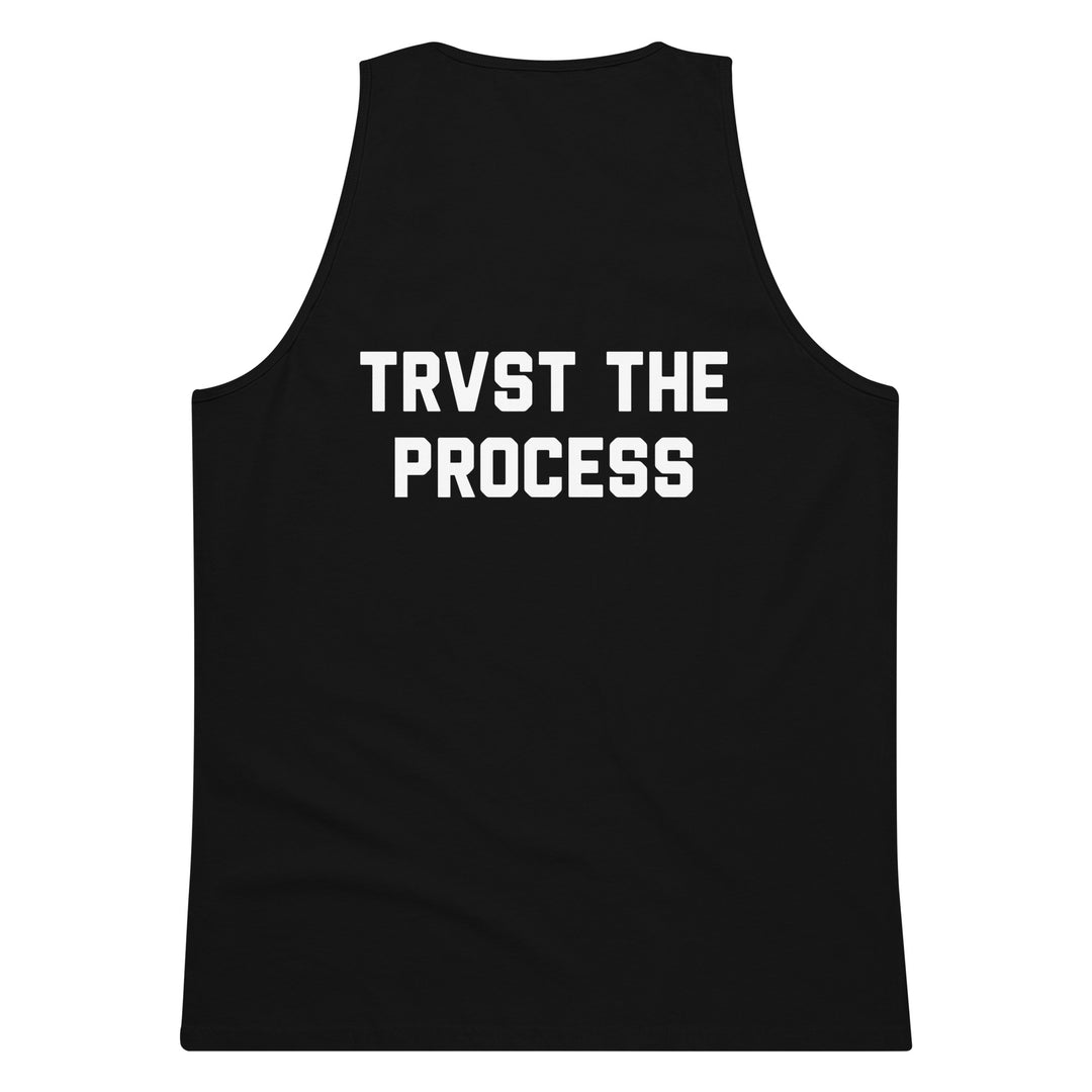 Vintage Black TRVST The Process Black Sleeveless Tee