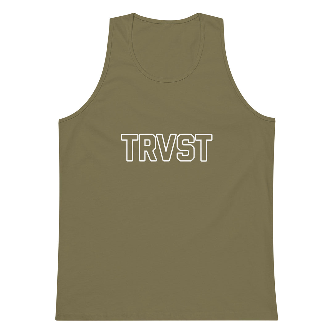 Vintage Black TRVST The Process Black Sleeveless Tee